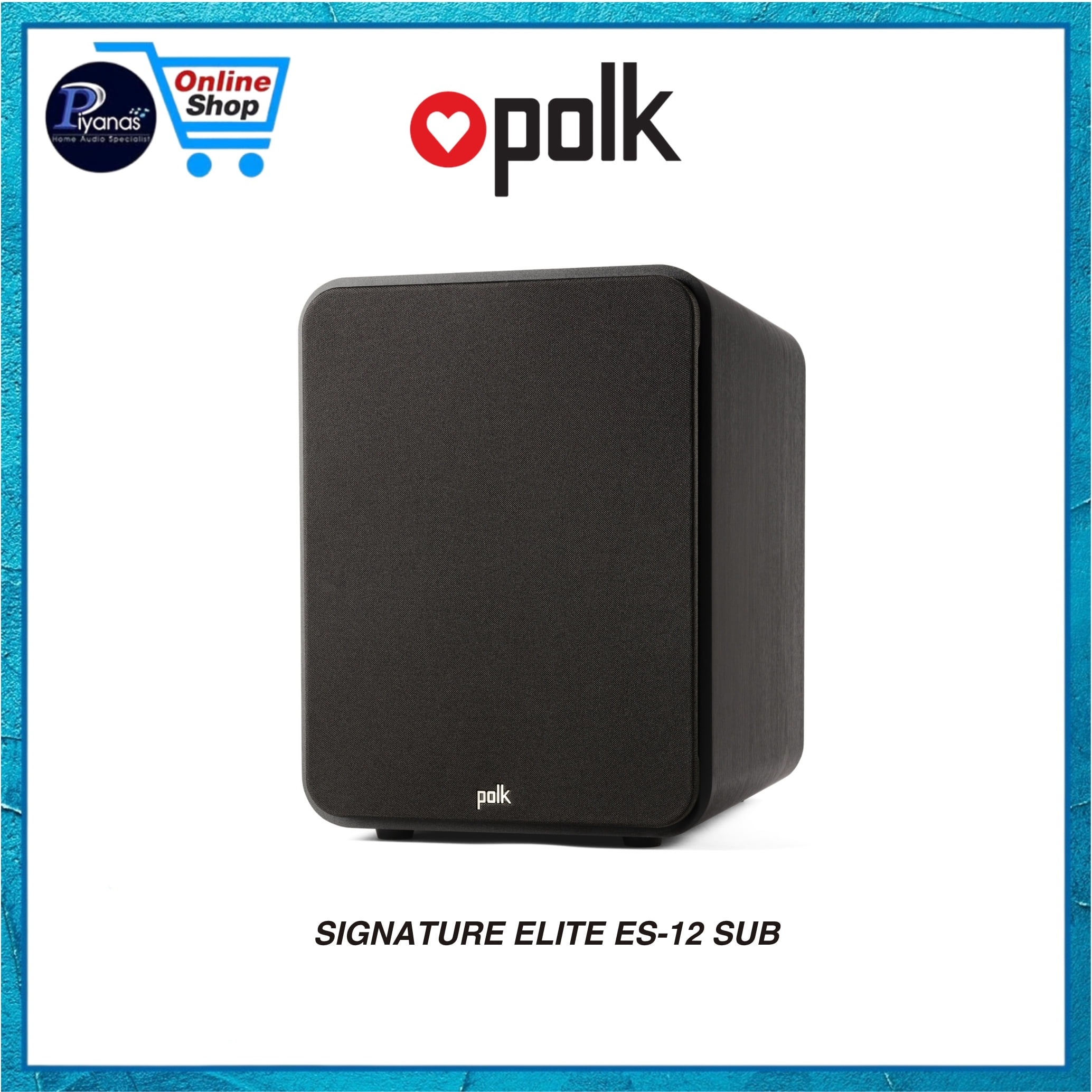 ซับวูฟเฟอร์ POLK AUDIO SIGNATURE ELITE ES-12 SUB สีดำ_2
